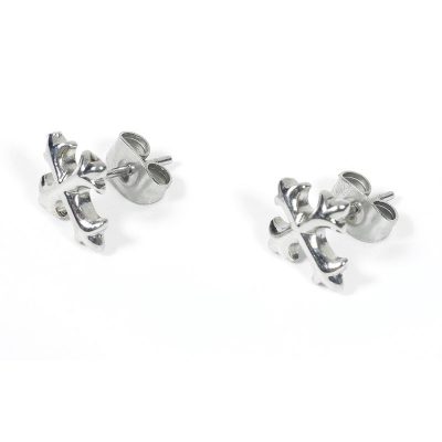 SEH-0026 stainless steel cross earring