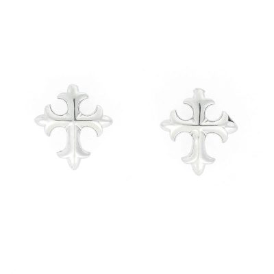 SEH-0026 stainless steel cross earring