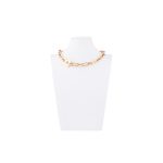 CHURINGASXL-0052 Stainless Steel Baroque Necklaces