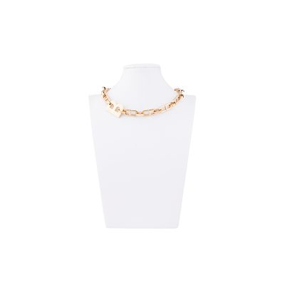 CHURINGASXL-0052 Stainless Steel Baroque Necklaces