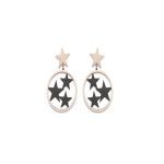 CHURINGASEH-0036 Stainless steel geometric earrings
