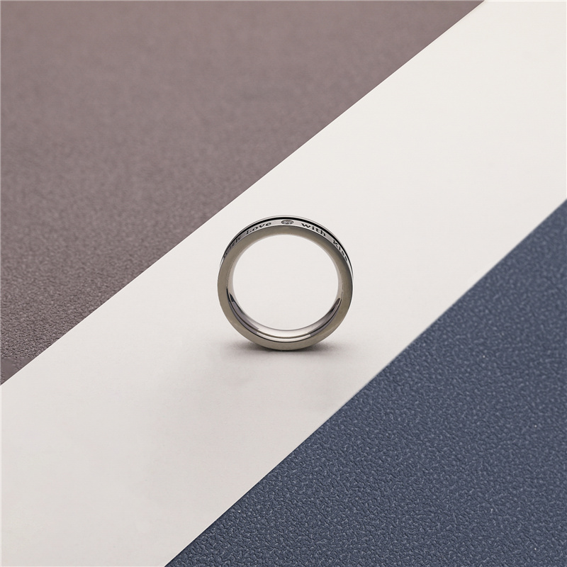 CHURINGASJZ-0166 Stainless Steel Blank Rings