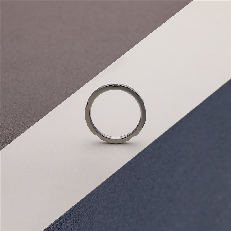 CHURINGASJZ-0168 Stainless Steel Blank Rings