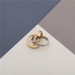 CHURINGASJZ-0169 Stainless Steel Blank Rings