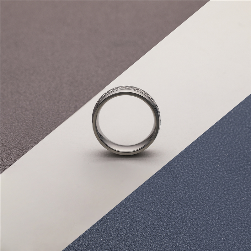 CHURINGASJZ-0176 Stainless Steel Blank Rings