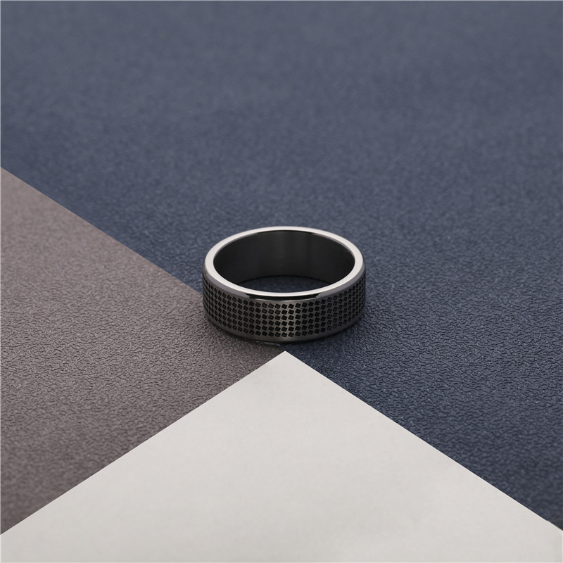 CHURINGASJZ-0180 Stainless Steel Blank Rings