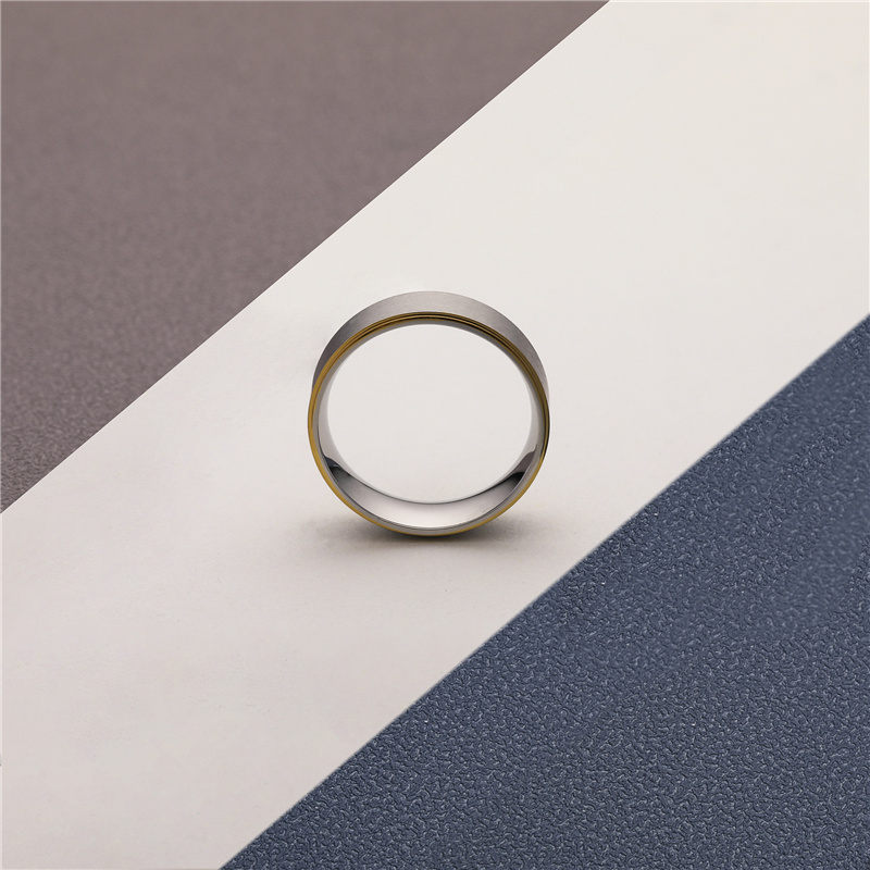 CHURINGASJZ-0183 Stainless Steel Blank Rings