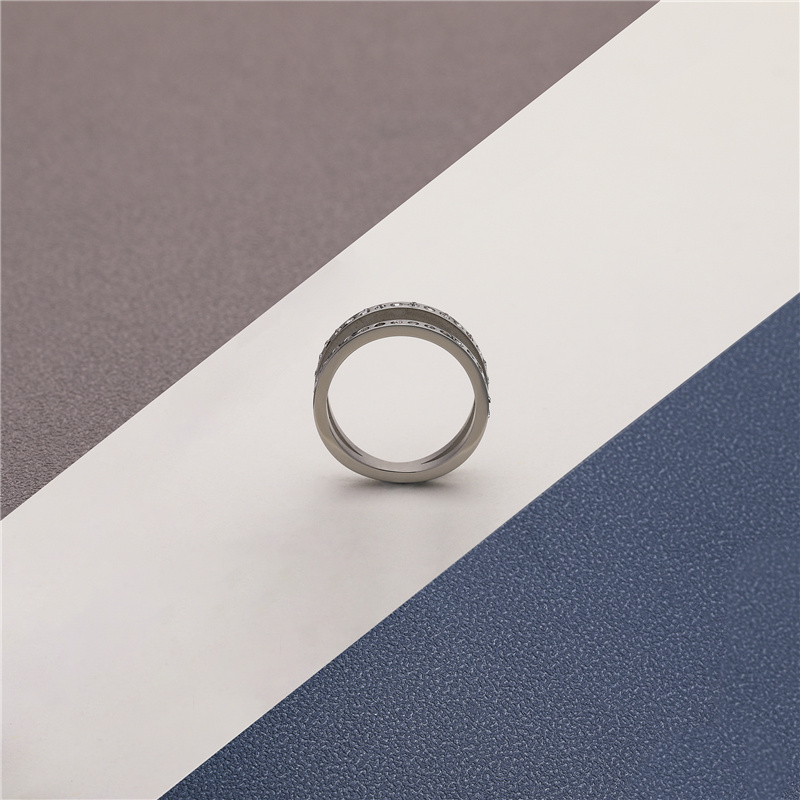 CHURINGASJZ-0184 Stainless Steel Blank Rings