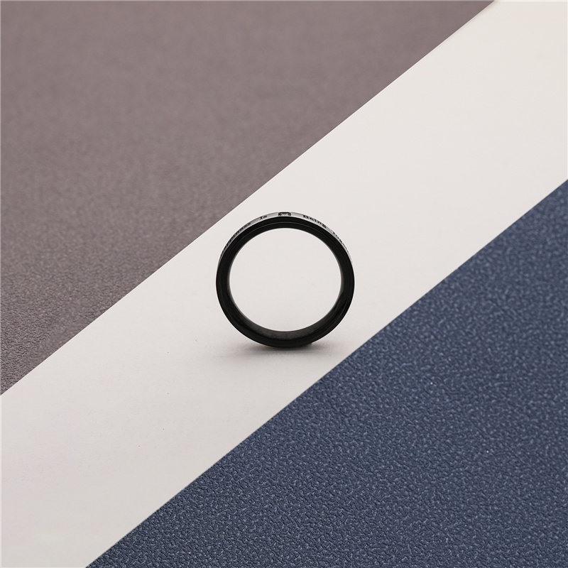 CHURINGASJZ-0185 Stainless Steel Blank Rings