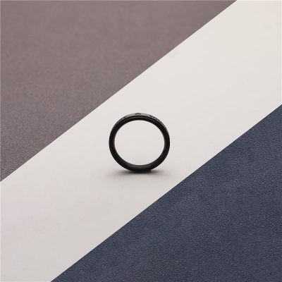 CHURINGASJZ-0193 Stainless Steel Blank Rings