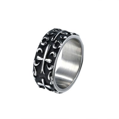 CHURINGASJZ-0019 Stainless Steel Nordic Wedding Rings