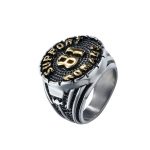 CHURINGASJZ-0032 Stainless Steel Vintage Rings