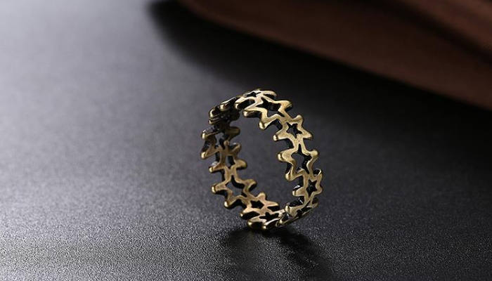gold zinc alloy jewelry