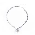 CHURINGASXL-0030 Heart shaped necklace