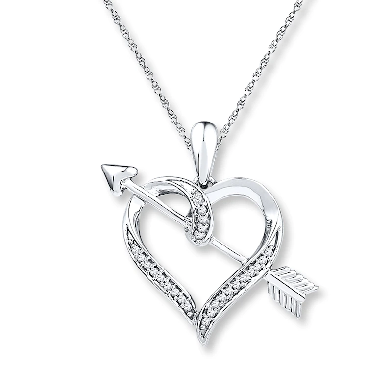 Heart Arrow Necklace