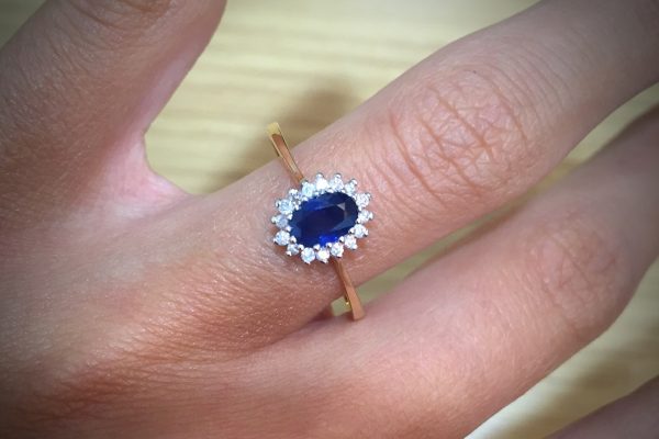 Is sapphire OK for an engagement ring?