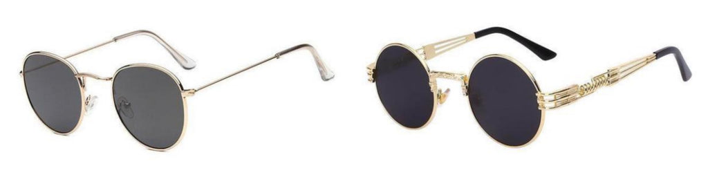 Round Retro Sunglasses By Classy Women Collection