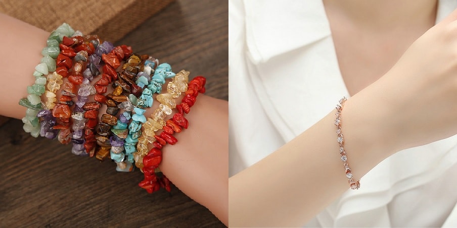 Crystal bracelets for women