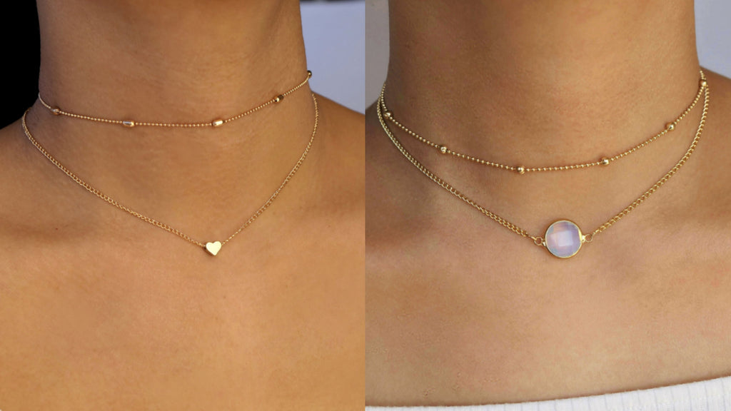 Layered Choker Necklaces