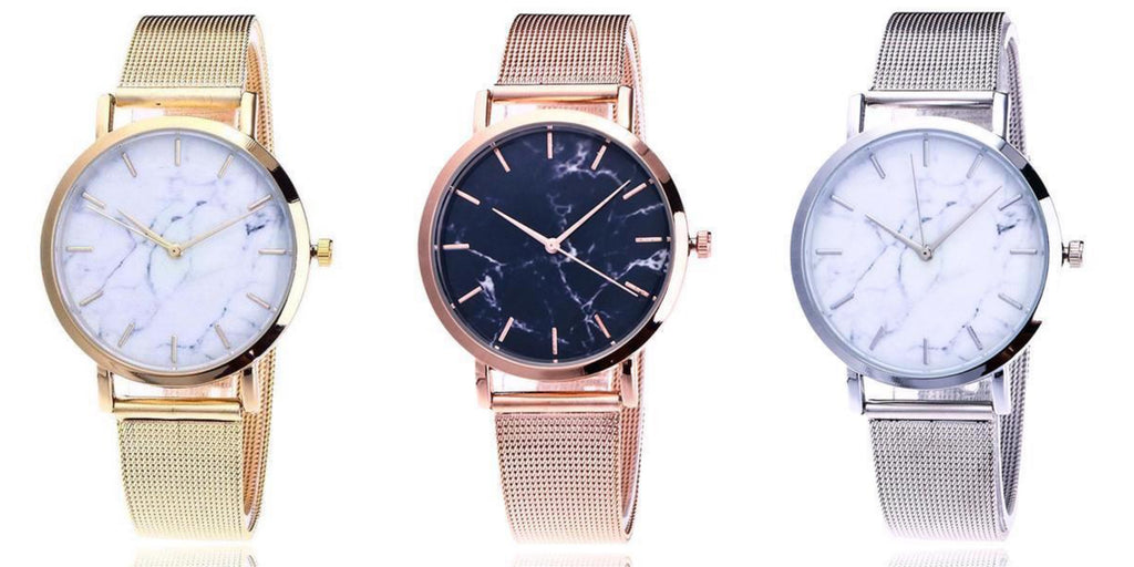 Simple Marble Watches For Women