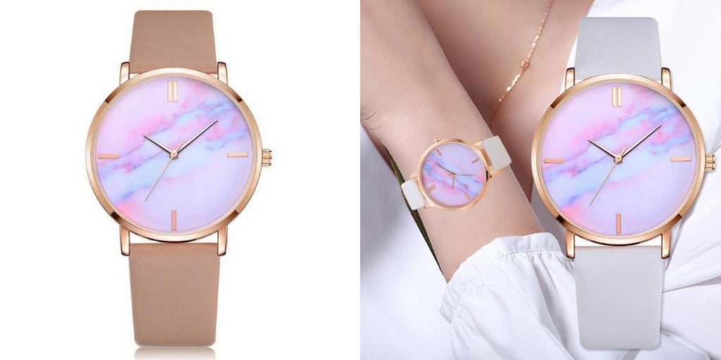 Space Marble Watch For Women
