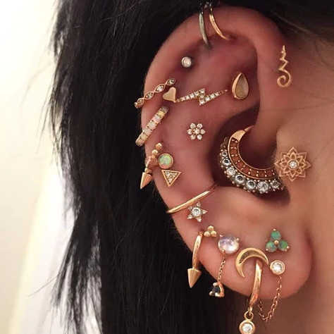 Double Helix Piercings Jewelry 
